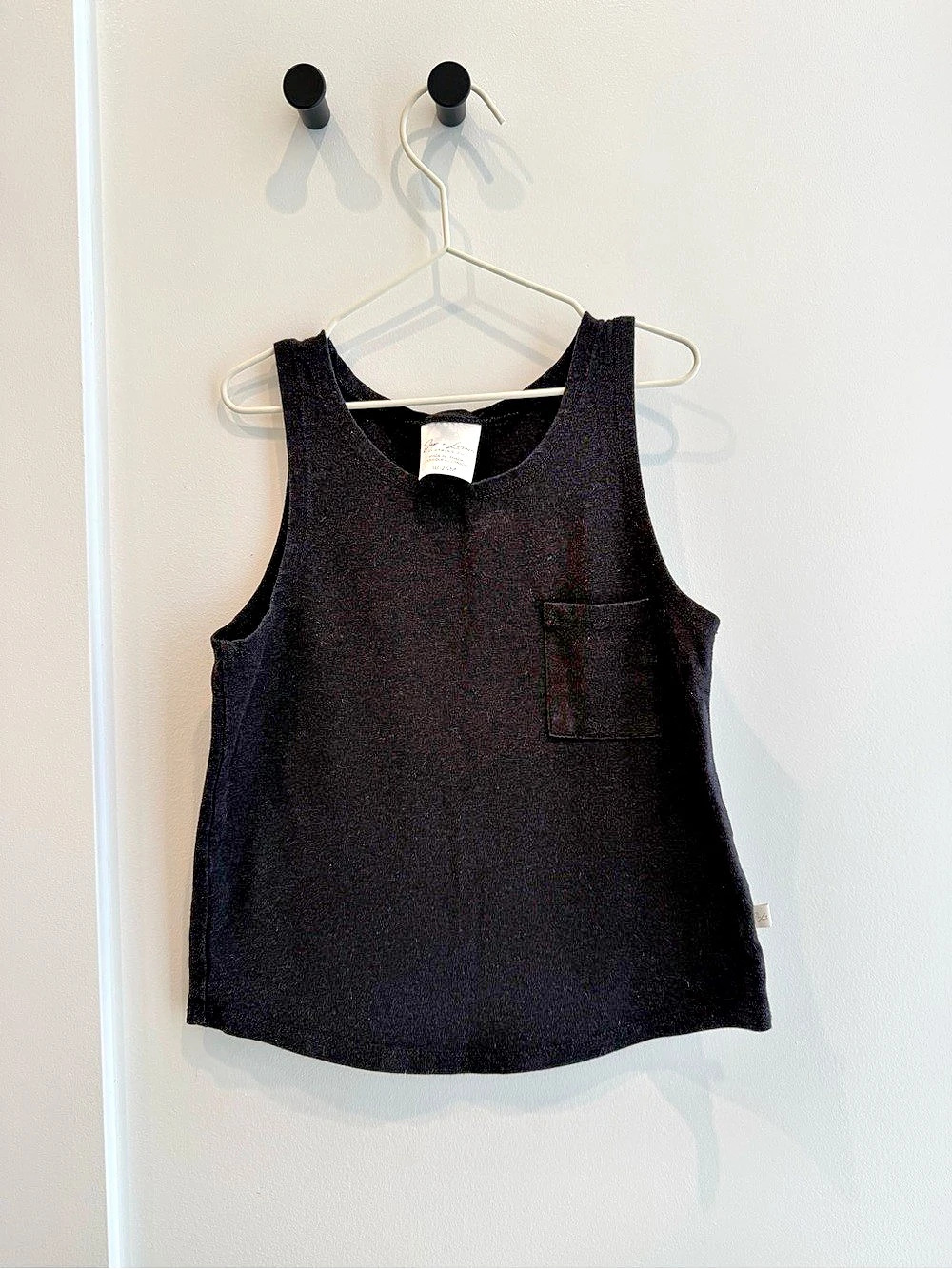 Jax & Lennon Black Tank Top 18-24m